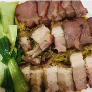 BBQ Pork and Roast Pork Meal