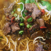 Hot &amp; Sour Beef Noodle Soup